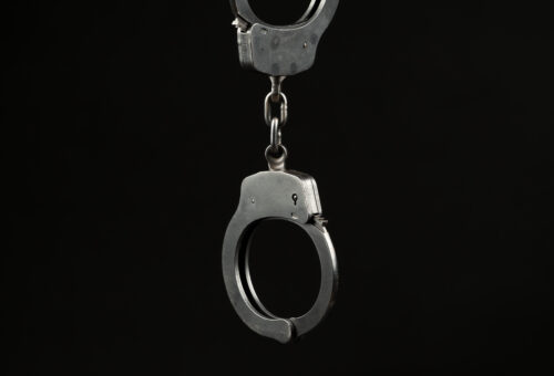 handcuffs felony offense criminal crime arrest
